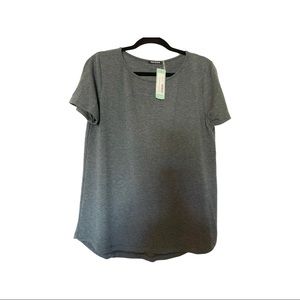 Grey Pink Clover Women’s Top (L)- New with tags